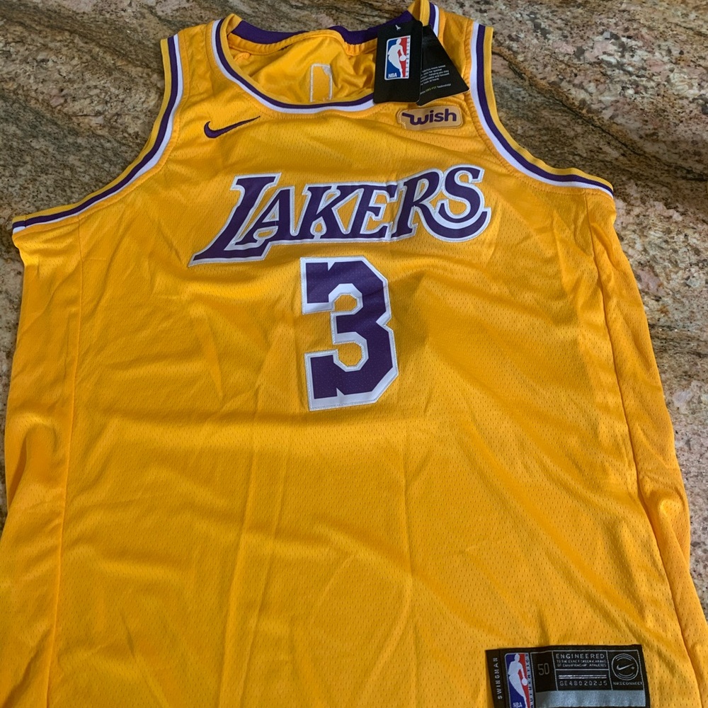 Anthony Davis Lakers Jersey. Never Warn with tag.